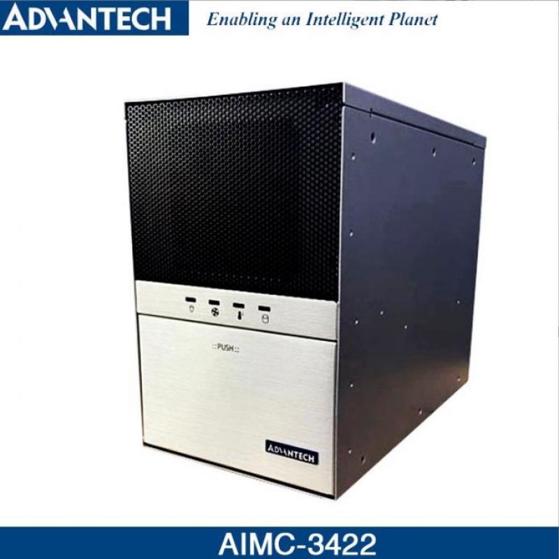 研华AIMC-3422工控机微型桌面型嵌入式6、7代支持2*PCIe和2*PCI