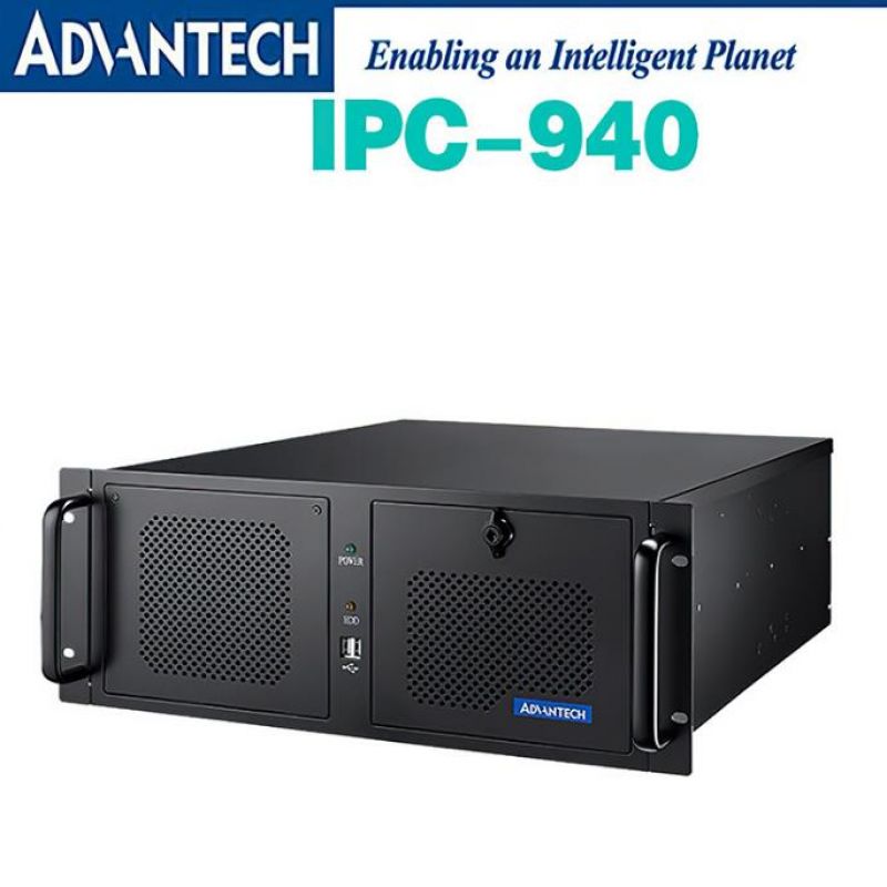 研华IPC-940工控机黑色4U机架式经典款多PCI多串口双网口