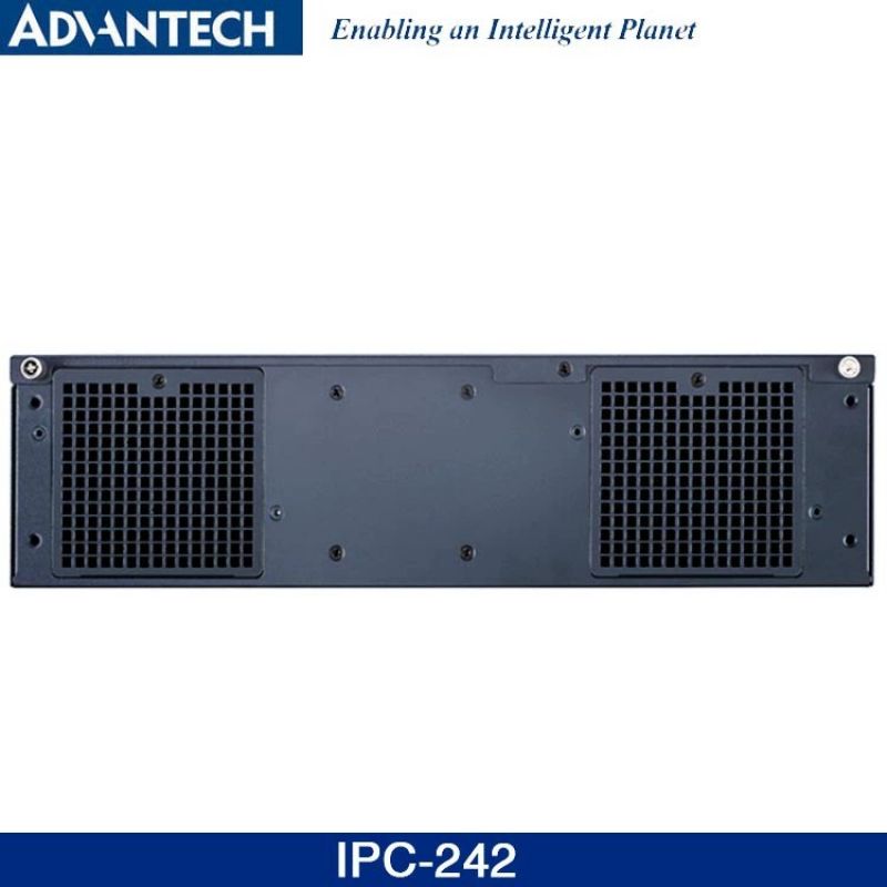 研华IPC-242工控机紧凑型4个PCIe/PCI第十代桌面式处理器支持独显