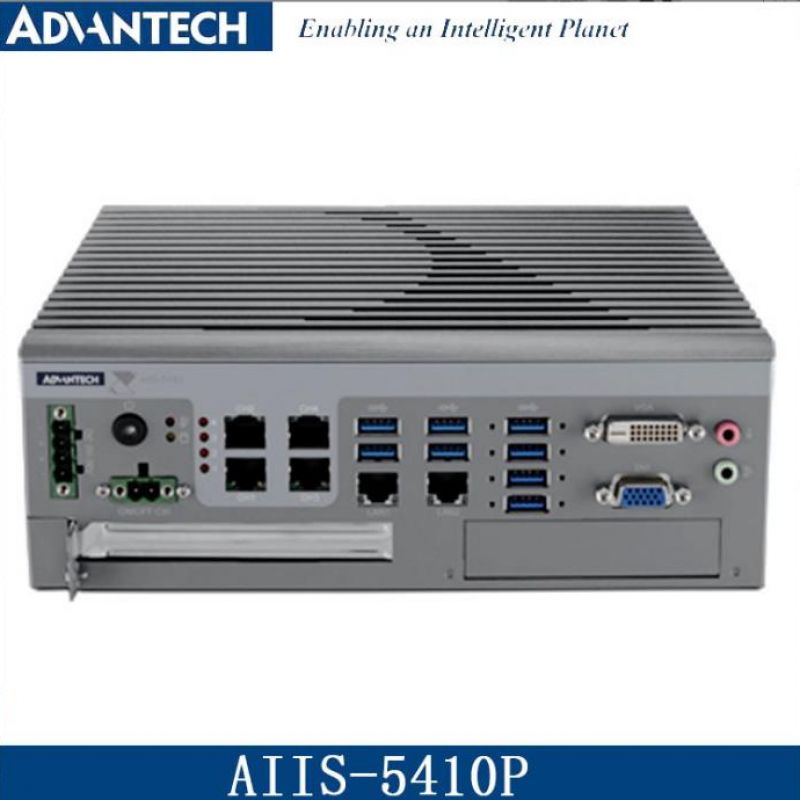 研华AIIS-5410P工控机视觉6代I7四核/4通道千兆PoE扩展PCIe