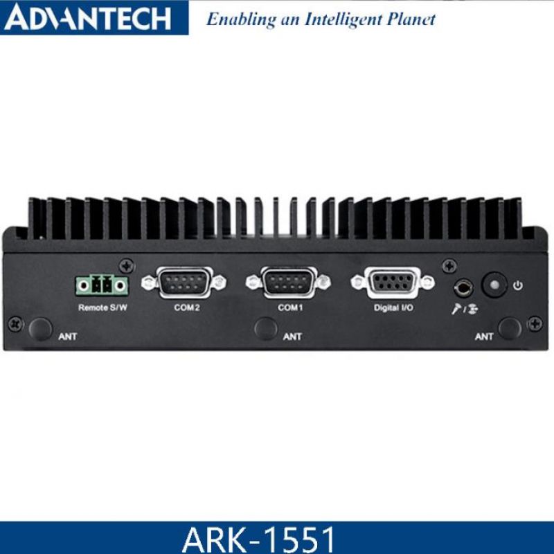 研华ARK-1551工控机紧凑型无风扇嵌入式第八代处理器双显HDMI+VGA