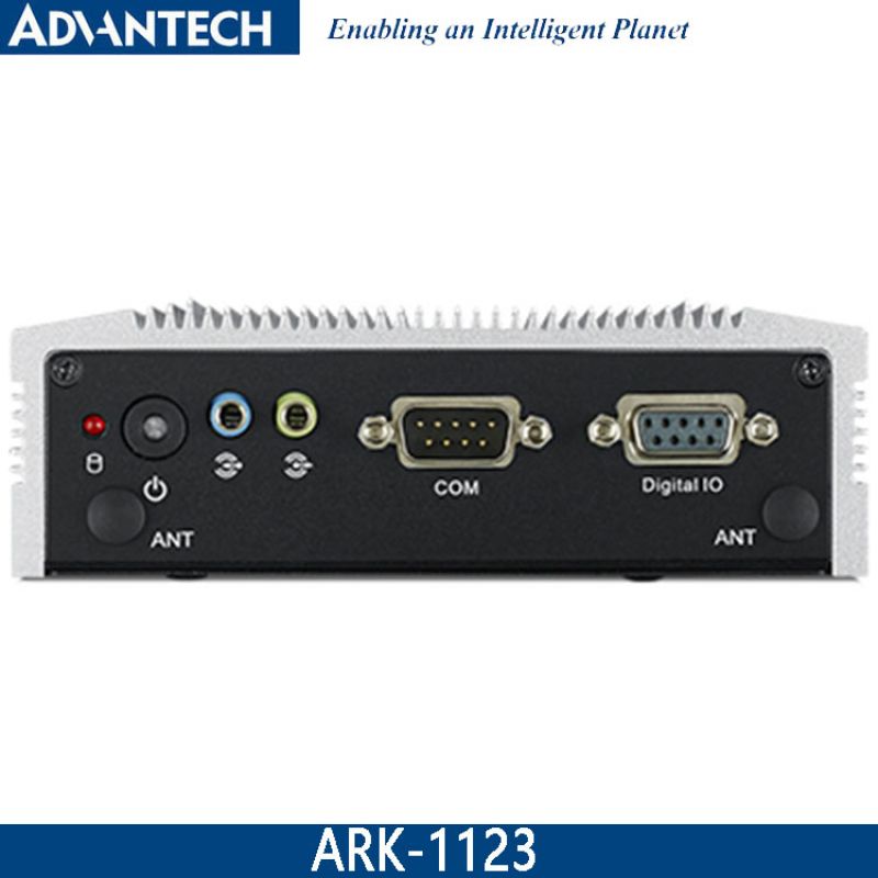 研华ARK-1123工控机紧凑型无风扇嵌入式第四代处理器MSATA/PCIE