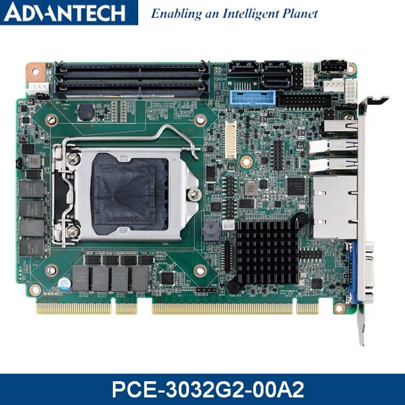 研华PCE-3032G2工控主板半长卡1200针处理器工控机主板H420E芯片组