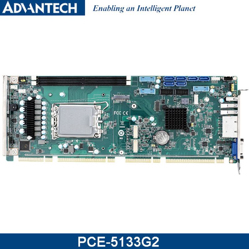 研华PCE-5133G2工控主板全长ISA双2.5G网口R680芯片组PICMG1.3内存DDR5