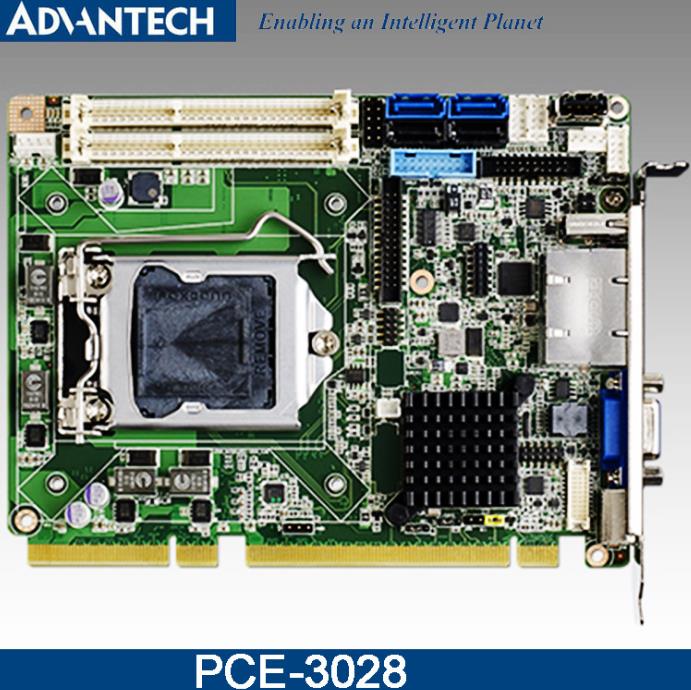 研华PCE-3028G2工控主板半长卡工控机主板H81芯片组支持四代处理器