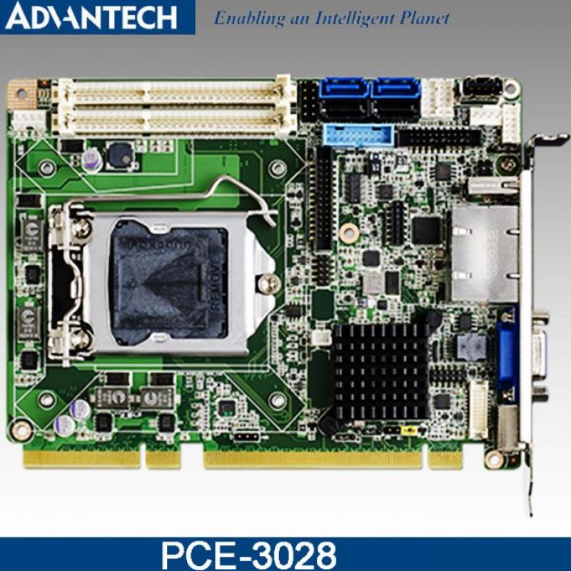 研华PCE-3028G2工控主板半长卡工控机主板H81芯片组支持四代处理器